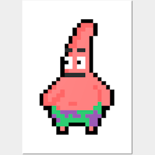 Patrick Pixel Posters and Art